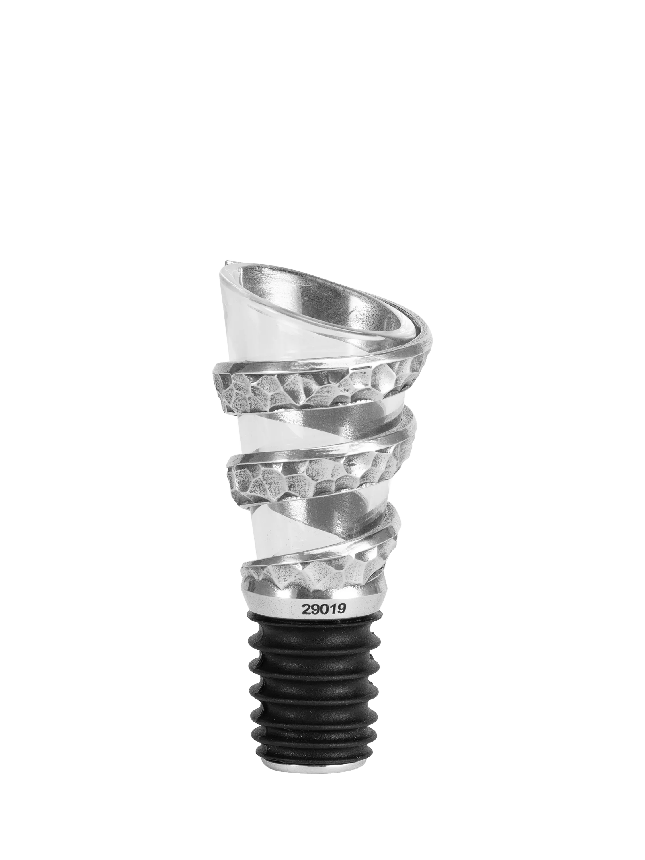 Royal Selangor Helix pewter wine pourer - British product