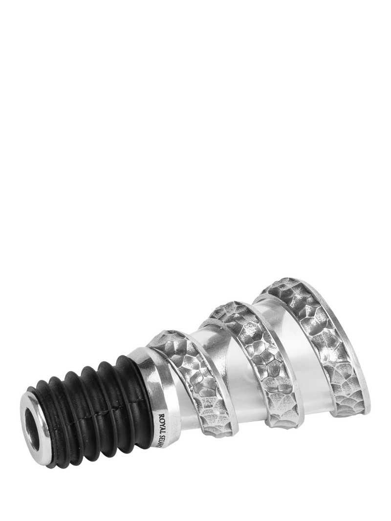 Royal Selangor Helix pewter wine pourer - British product