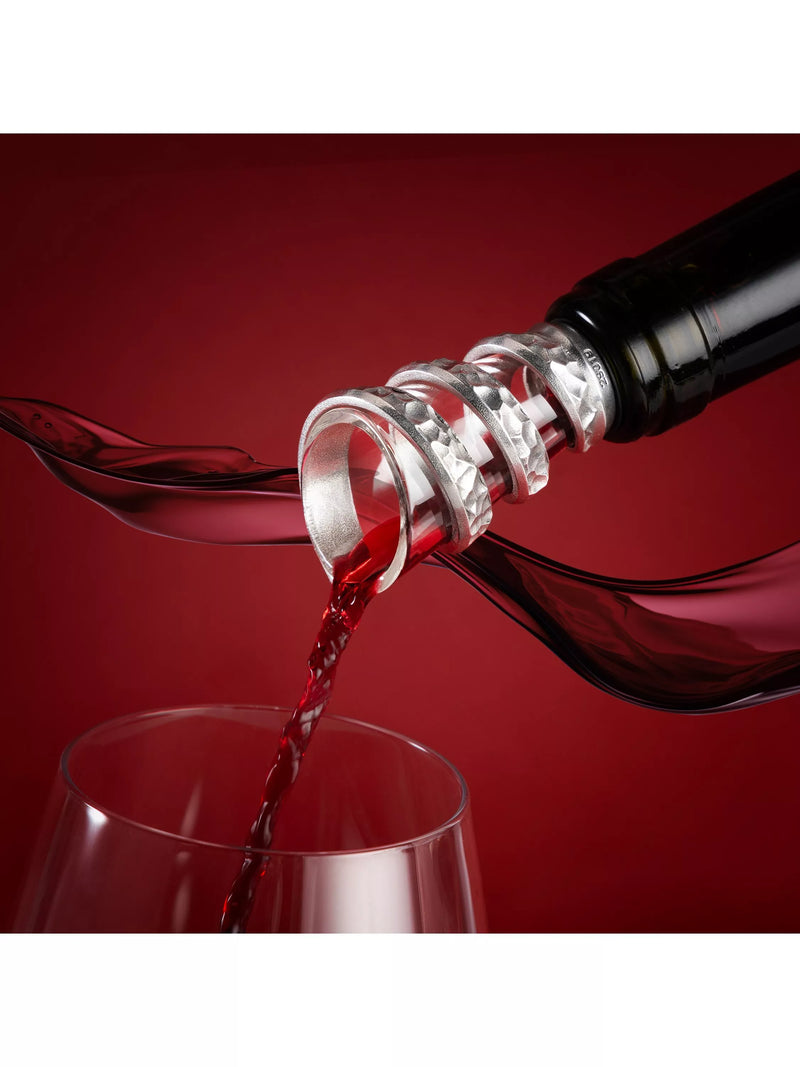 Royal Selangor Helix pewter wine pourer - British product