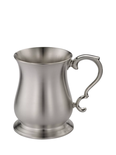 John Lewis Royal Selangor Crown & Rose Bell Pewter Tankard 1 Pint- Buy online at McGrocer