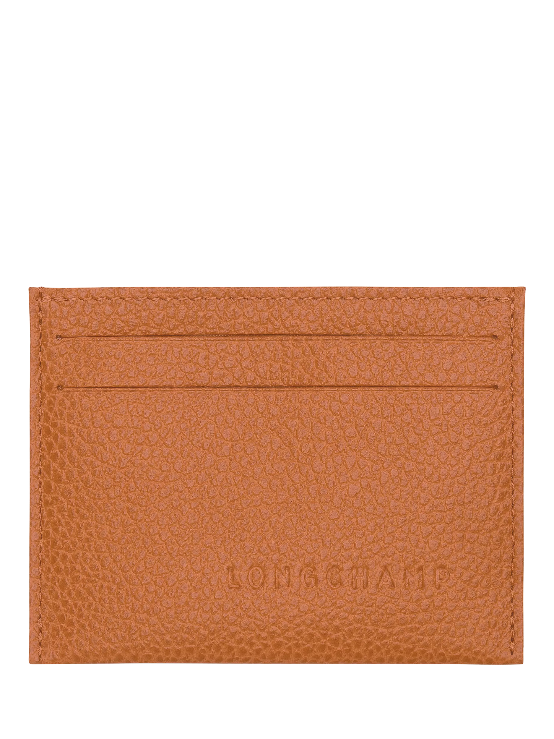Longchamp Le Foulonné Leather Card Holder