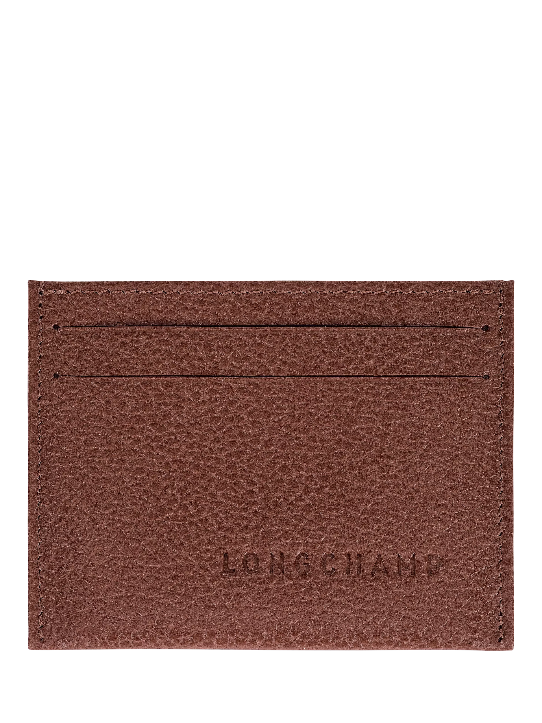 Longchamp Le Foulonné Leather Card Holder