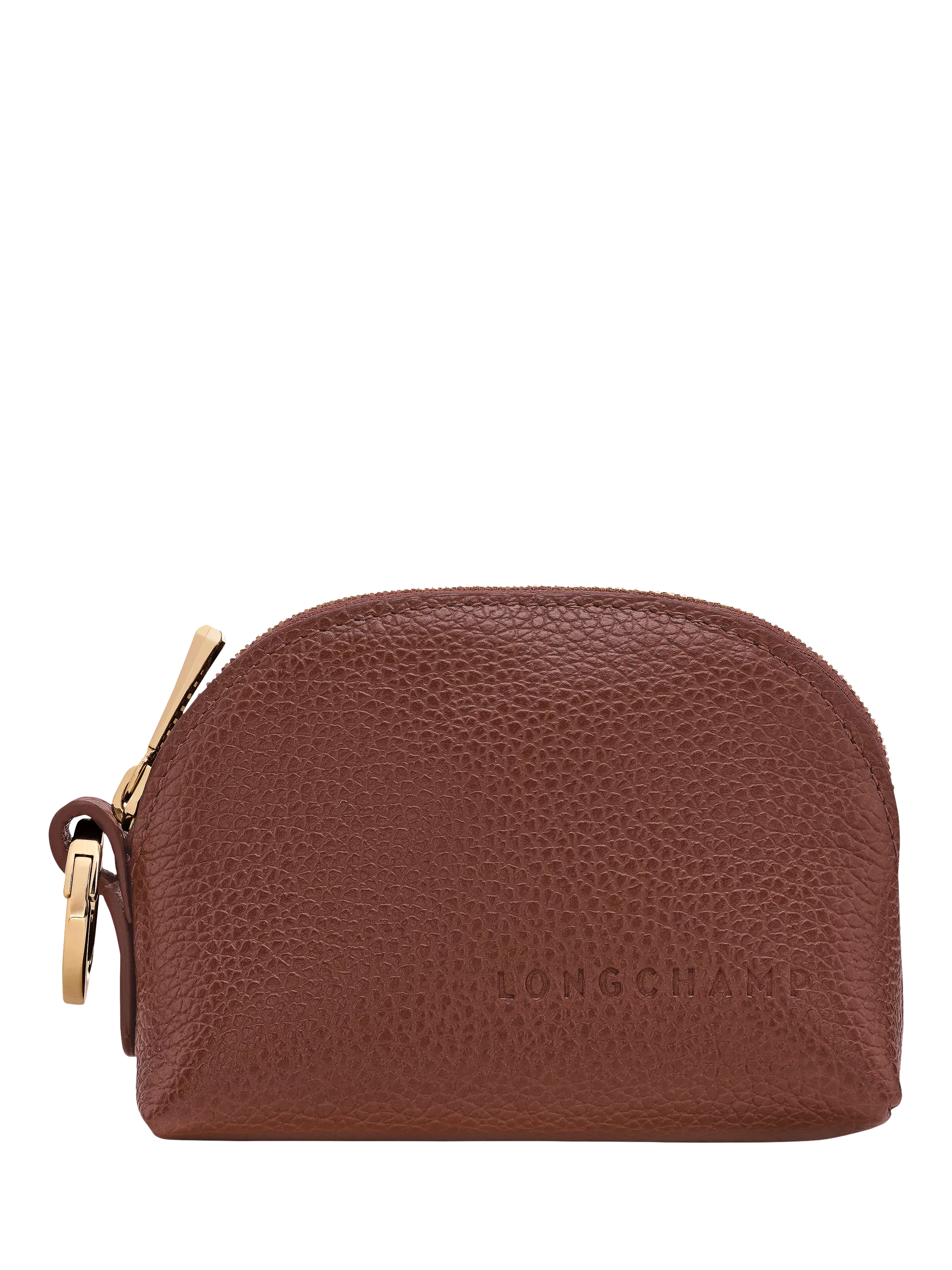 Longchamp Foulonne Leather Coin Purse
