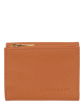Longchamp Le Foulonné Compact Leather Wallet