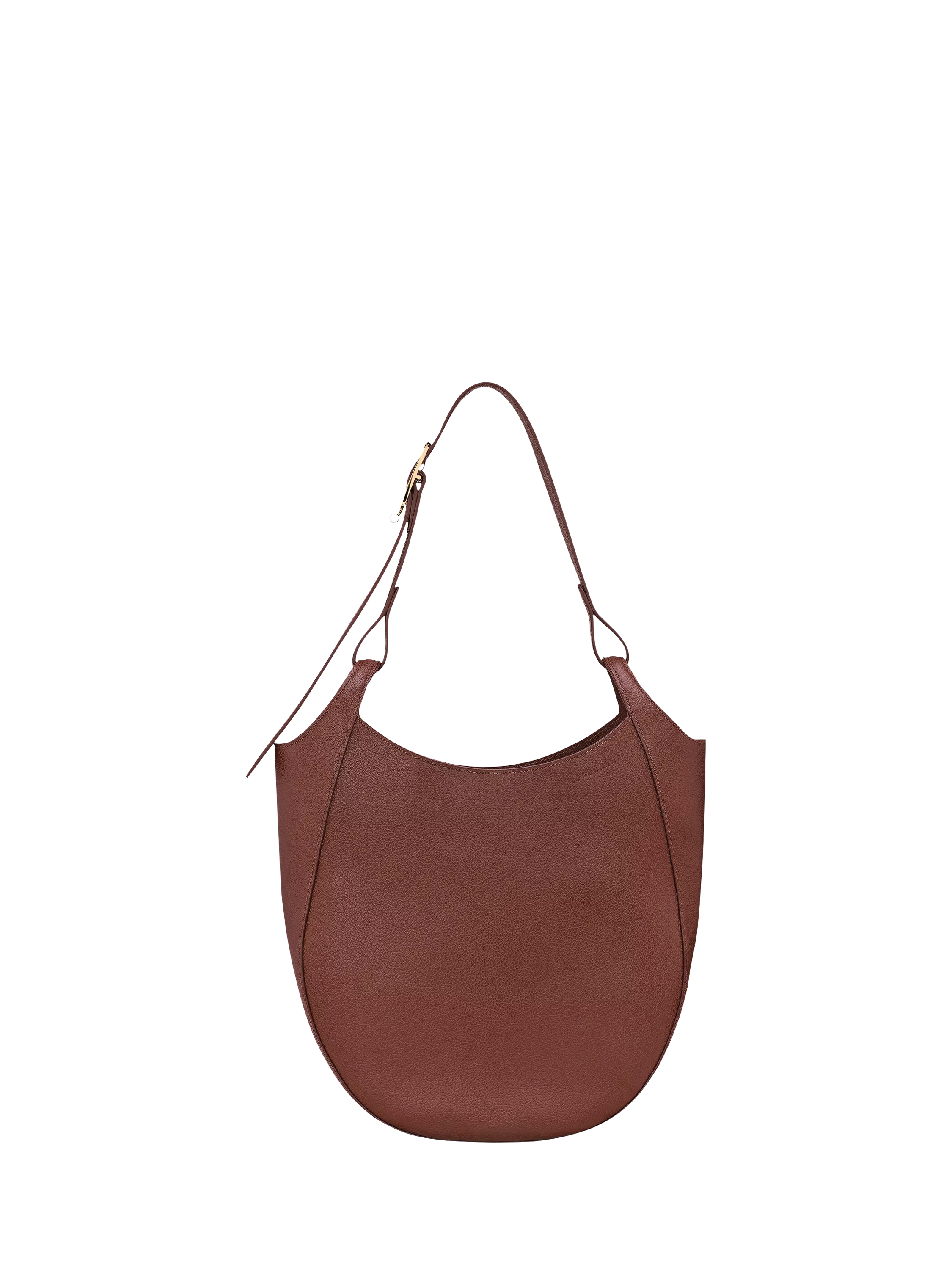 Longchamp Le Foulonné Leather Hobo Bag