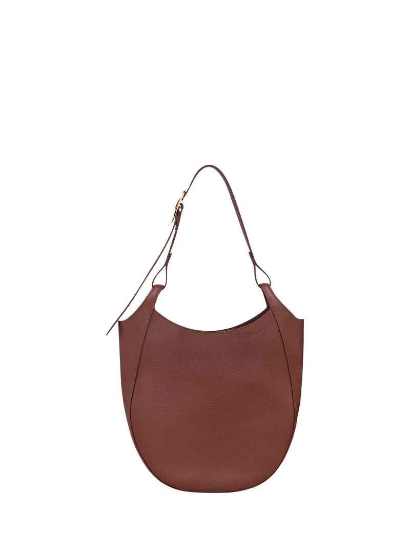 Longchamp Le Foulonné Leather Hobo Bag