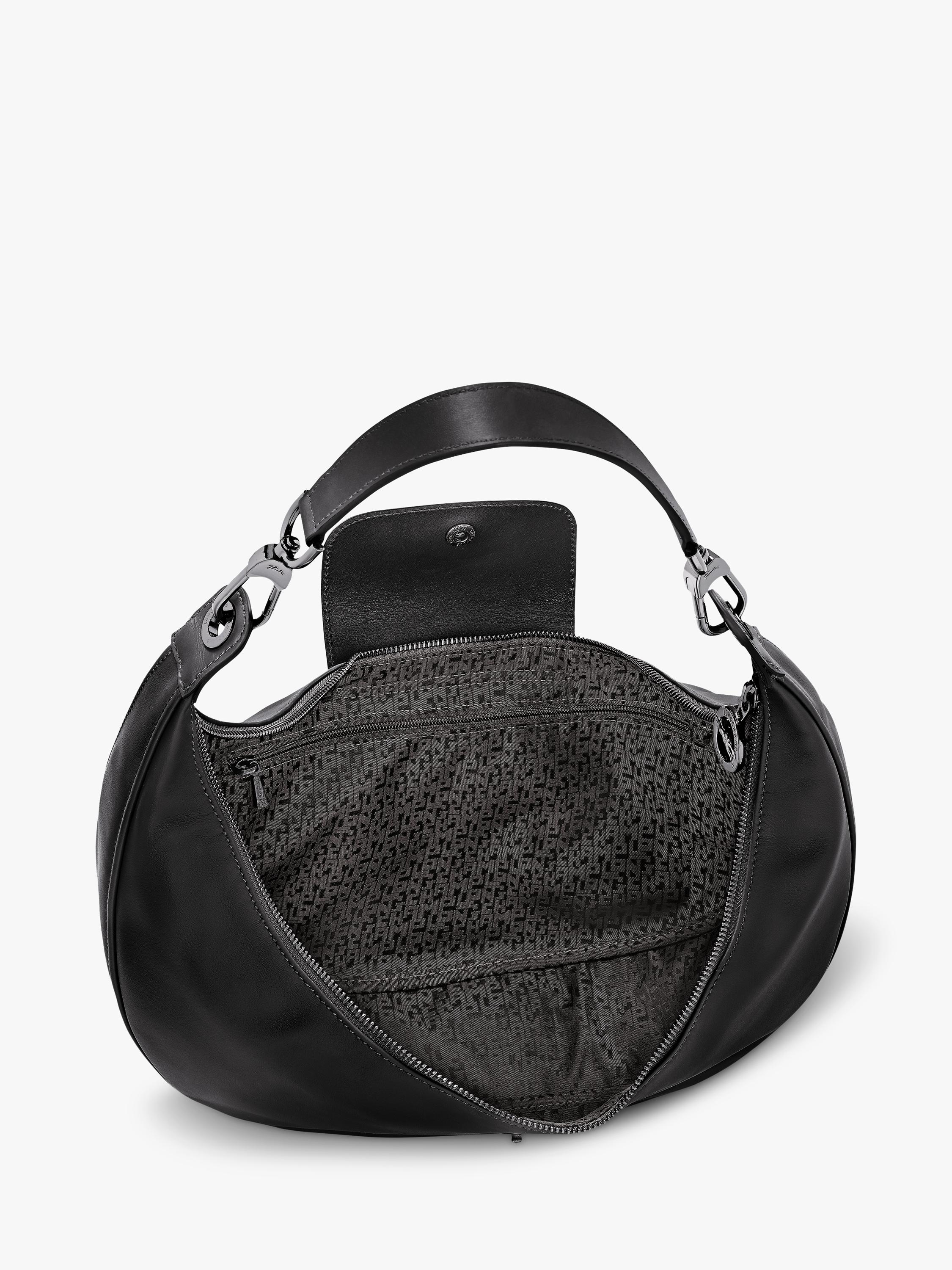 Longchamp Le Pliage Xtra L leather shoulder bag, imported from the UK