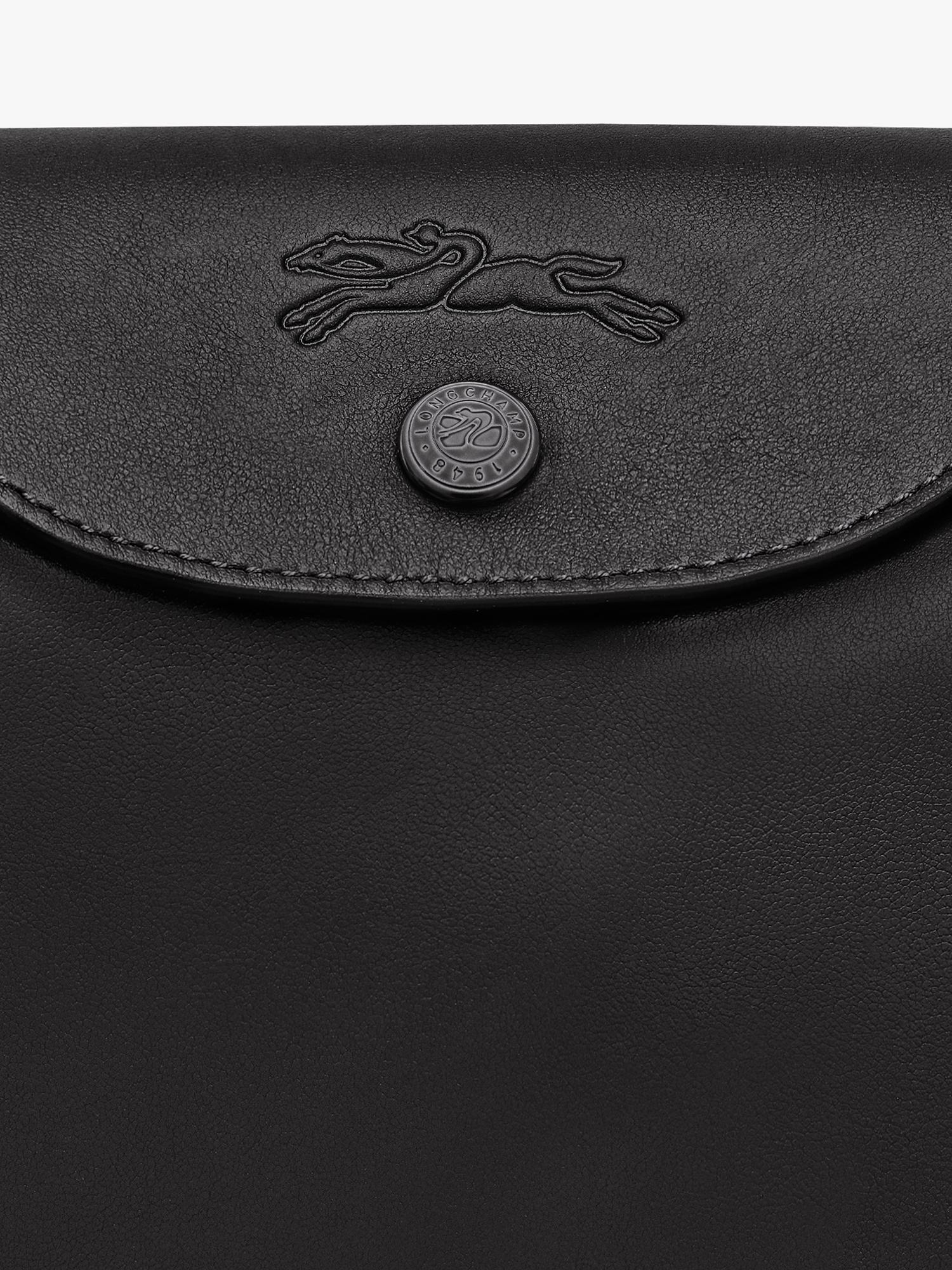 Longchamp Le Pliage Xtra L leather shoulder bag, imported from the UK