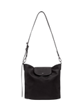 Longchamp Le Pliage Xtra Leather Bucket Bag, Black