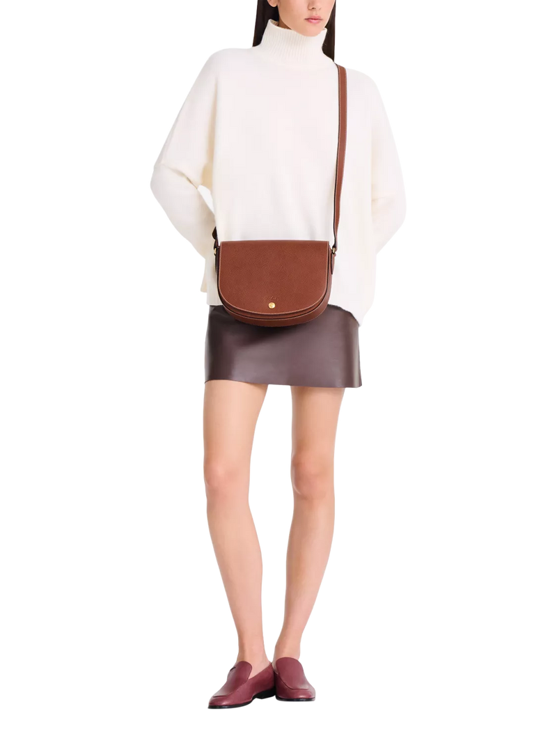 Longchamp Épure M crossbody bag in Russian leather (British brand)
