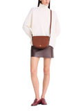 Longchamp Épure M crossbody bag in Russian leather (British brand)