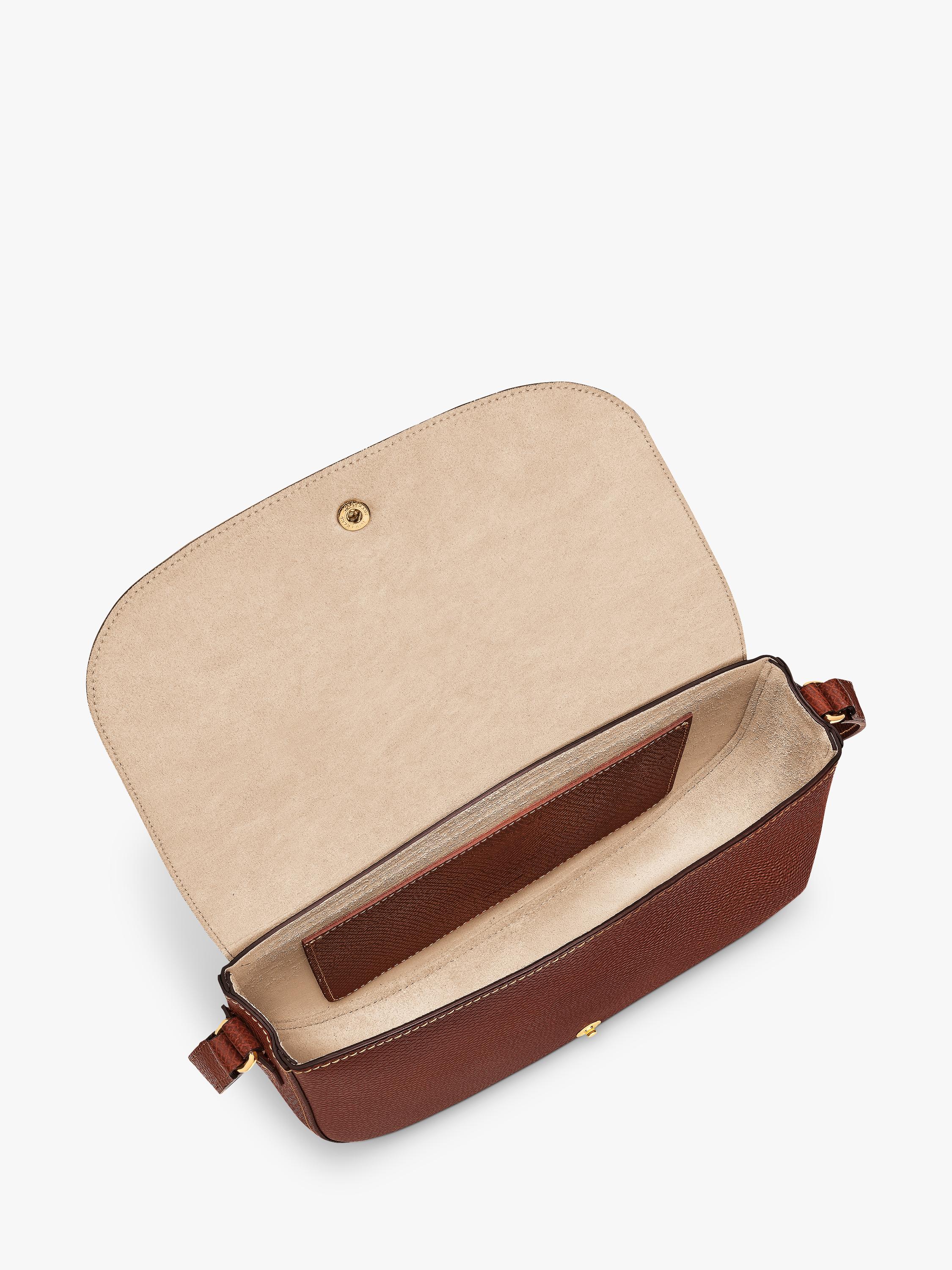Longchamp Épure M crossbody bag in Russian leather (British brand)
