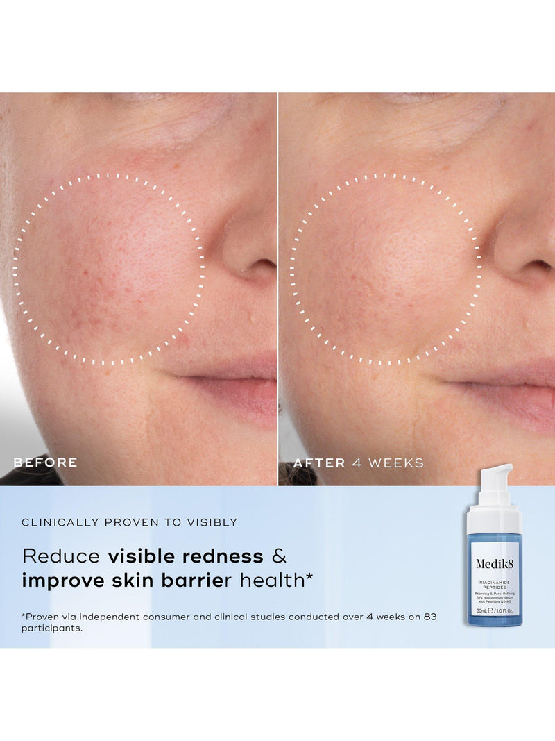 Medik8 Niacinamide Peptides serum 30ml, imported from the UK