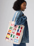 Levi's World Cup tote bag white, UK version