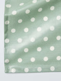 John Lewis spot print tablecloth green 180x140cm, imported from the UK