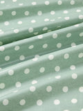John Lewis green spot print PVC tablecloth 230x140cm (British brand)