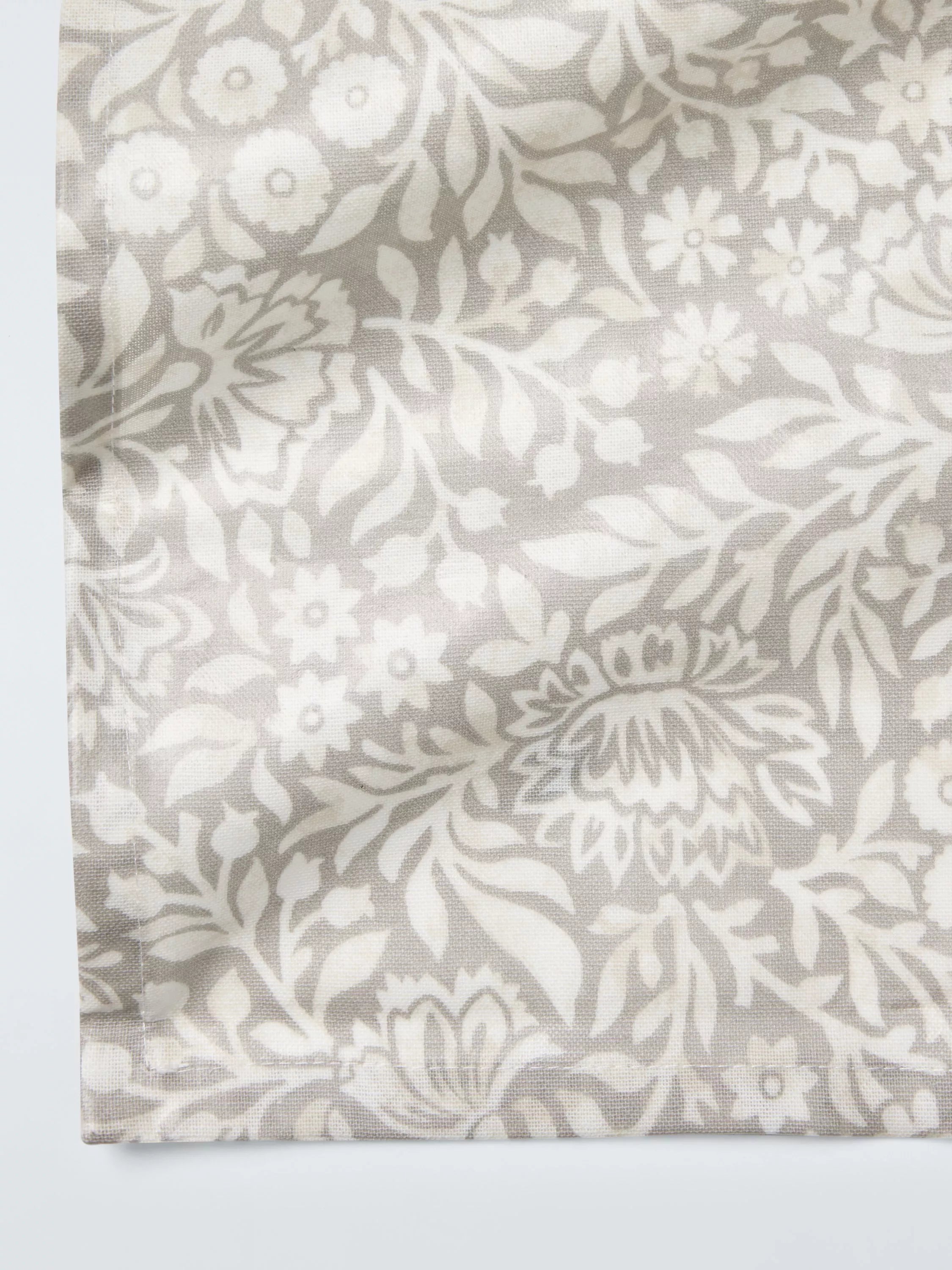 John Lewis PVC tablecloth Hidcote print grey 180x140cm, UK version