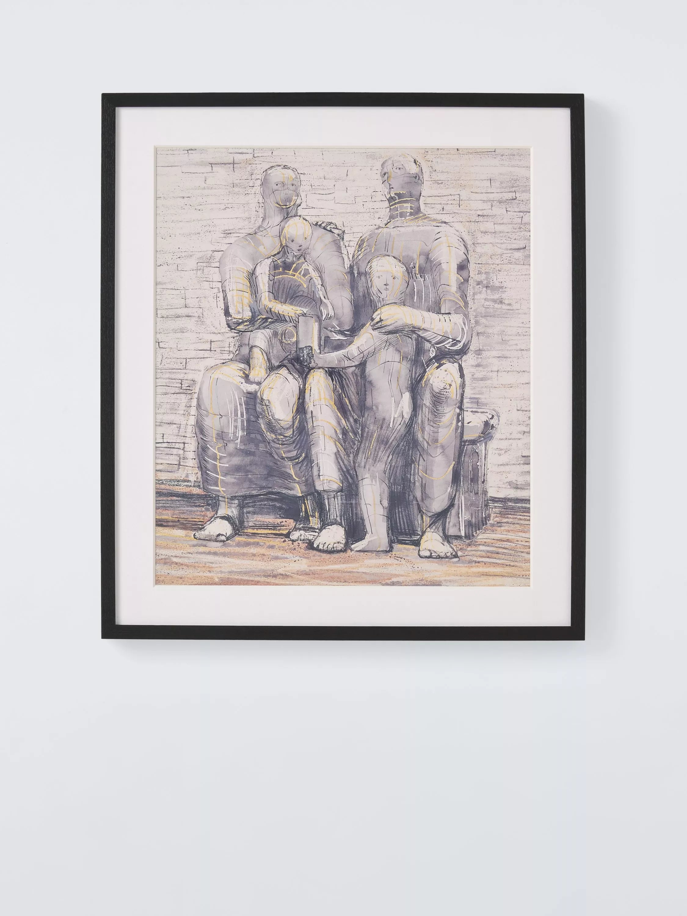 John Lewis Henry Moore framed print 62x54.5cm, UK version
