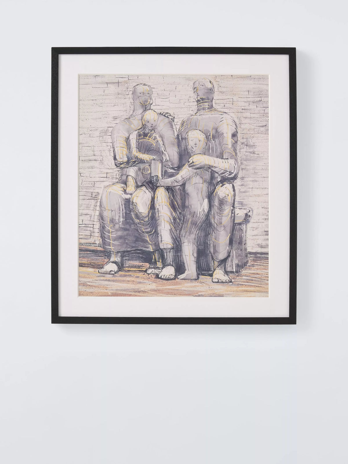 John Lewis Henry Moore framed print 62x54.5cm, UK version