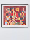 John Lewis Paul Klee Castle and Sun framed print 71.5x82cm - British product
