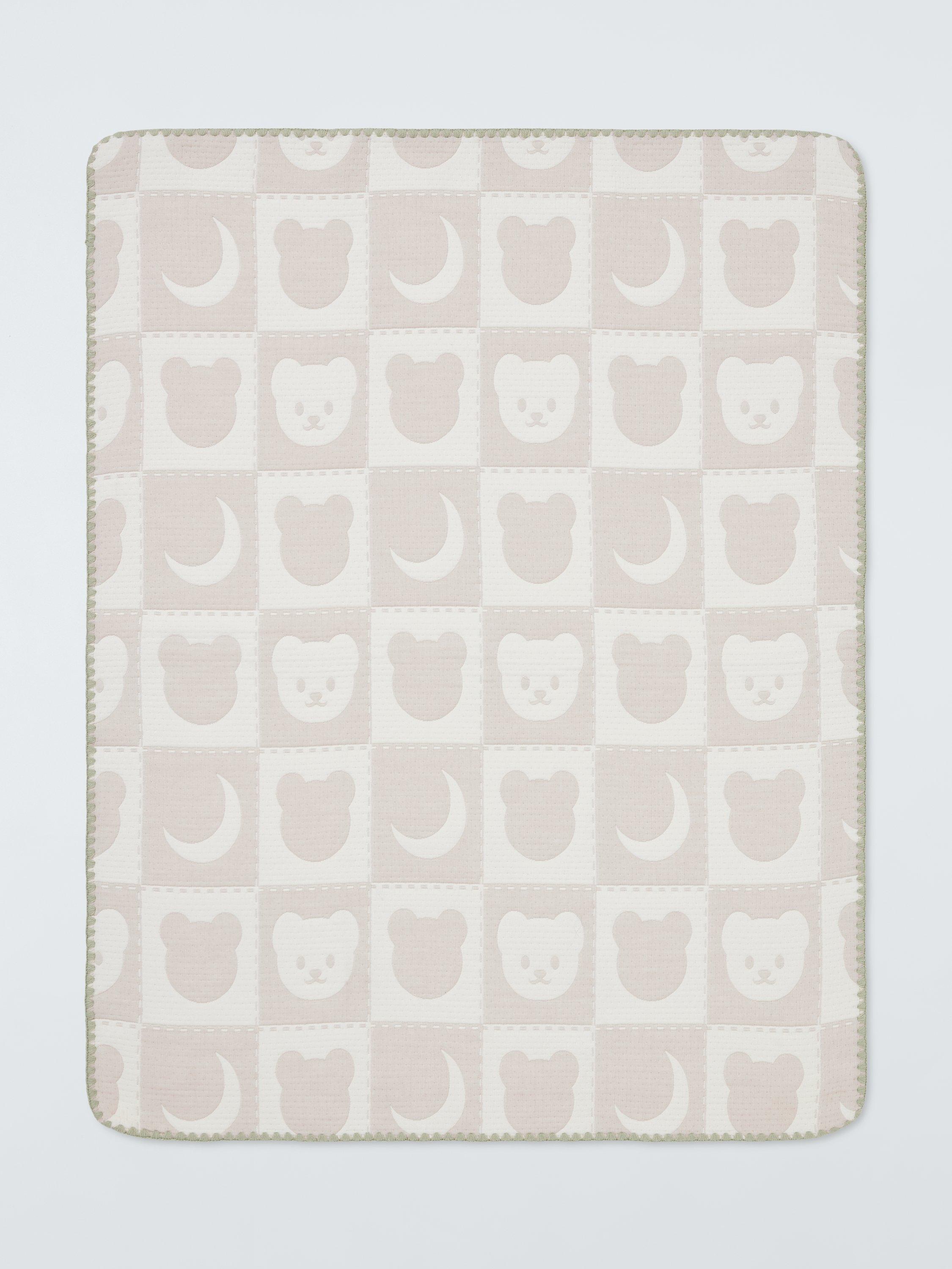 John Lewis Daydream Bear jacquard blanket, UK version