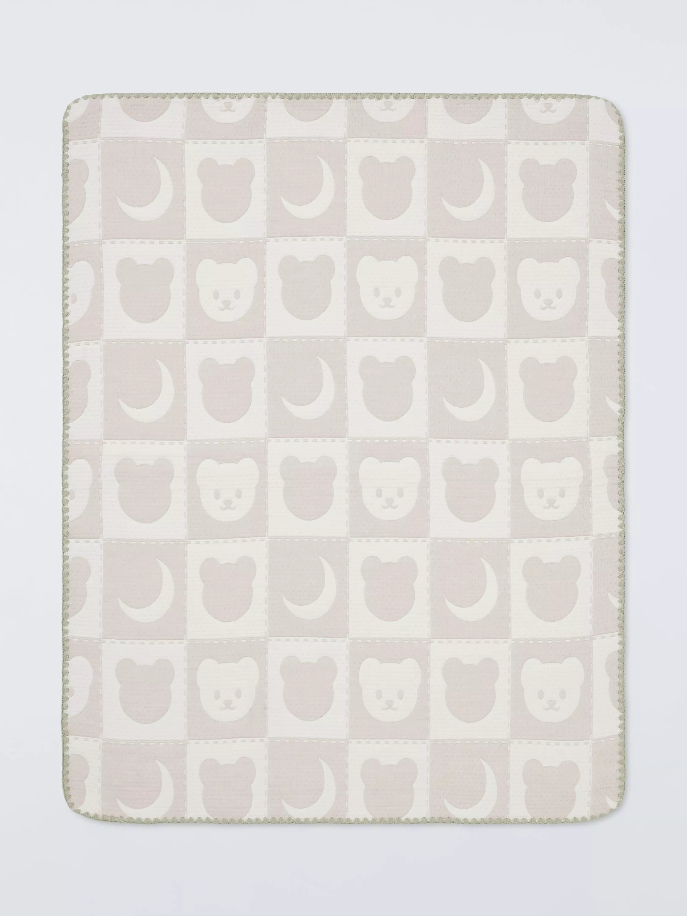 John Lewis Daydream Bear jacquard blanket, UK version