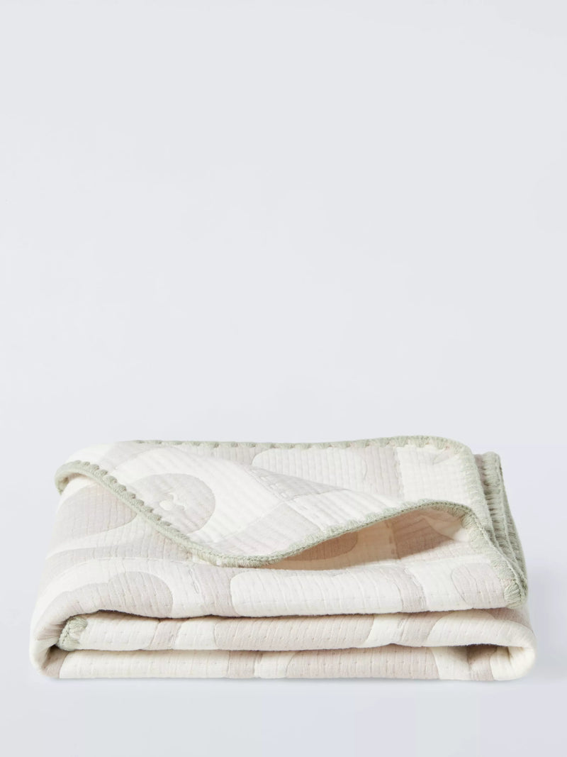 John Lewis Daydream Bear jacquard blanket, UK version