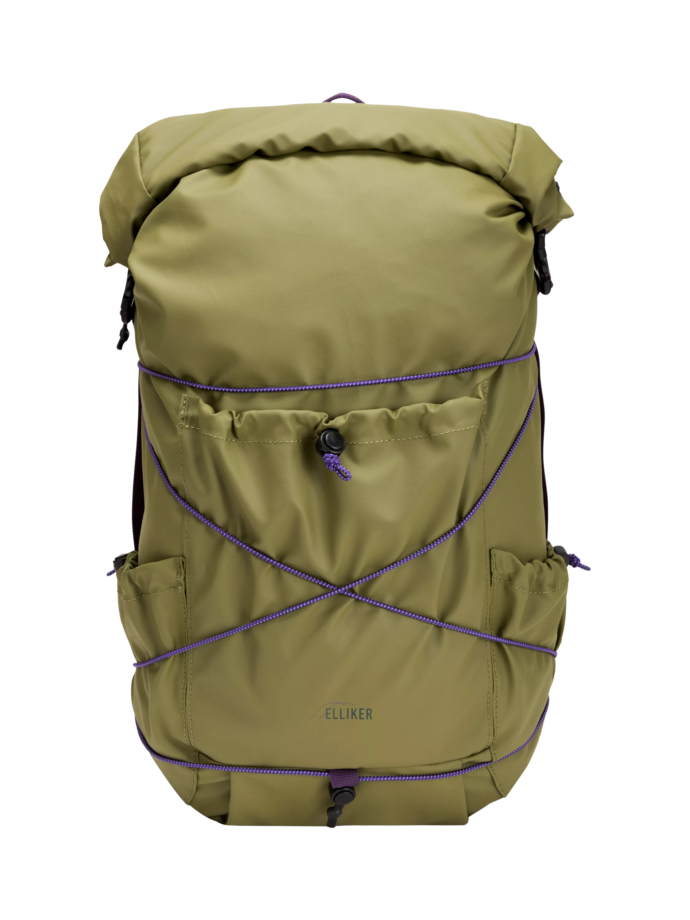 ELLIKER Buckden Roll Top Expandable Backpack, 24/35L