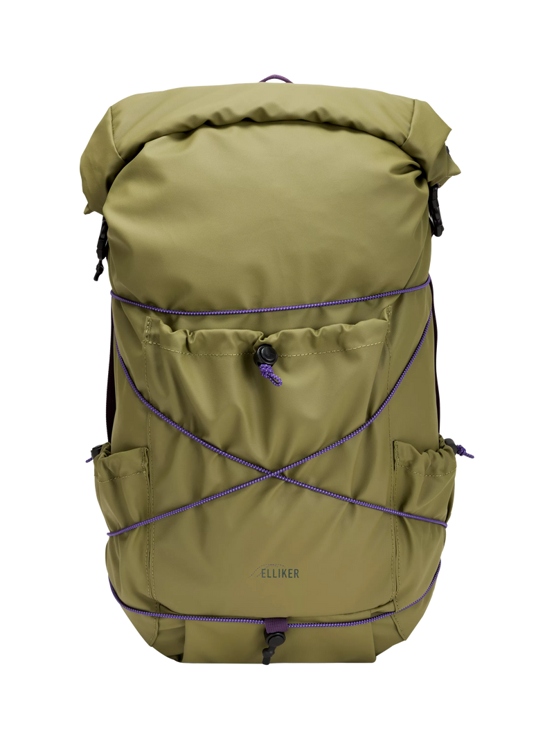 ELLIKER Buckden Roll Top Expandable Backpack, 24/35L