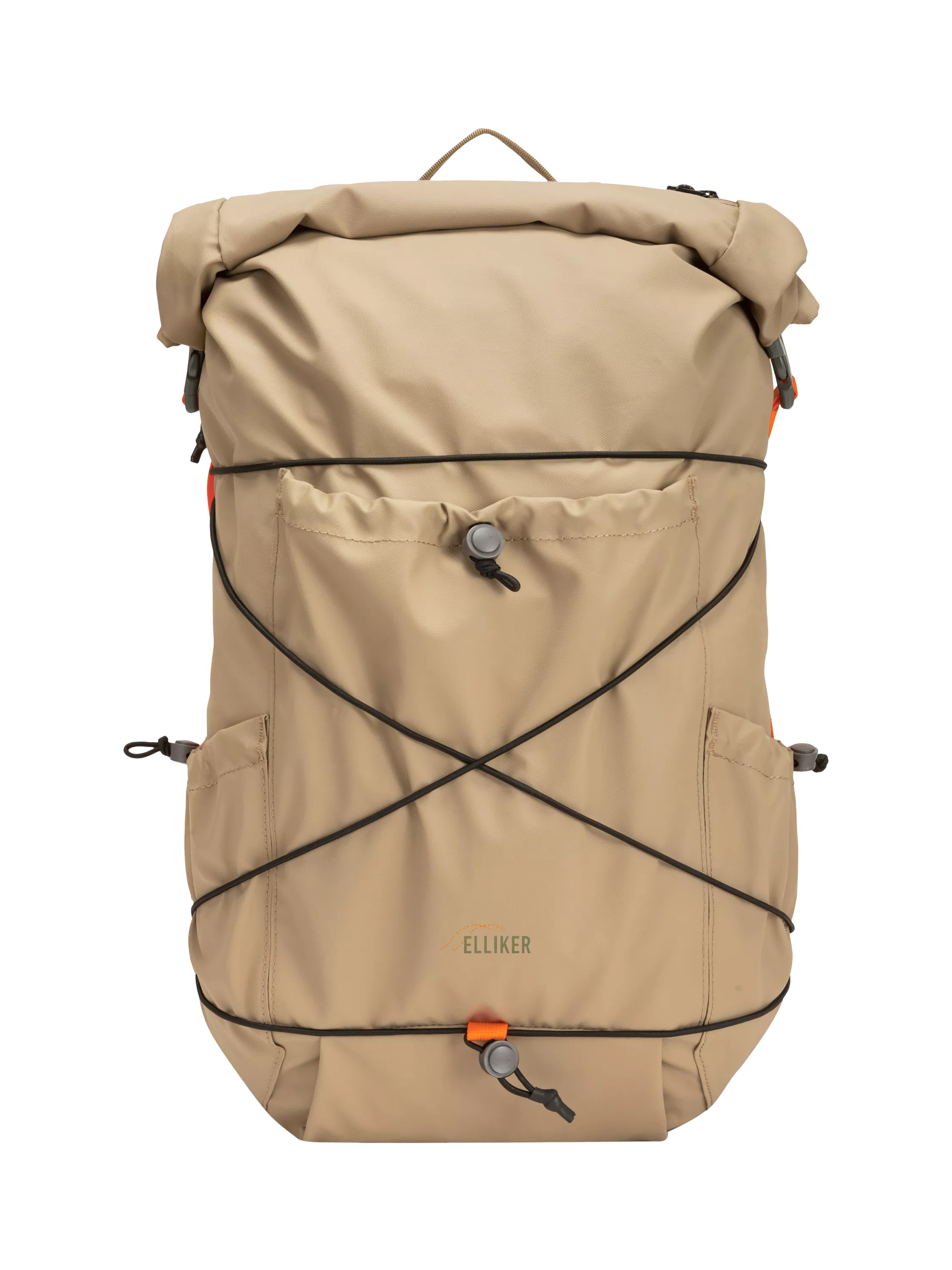 ELLIKER Buckden Roll Top Expandable Backpack, 24/35L