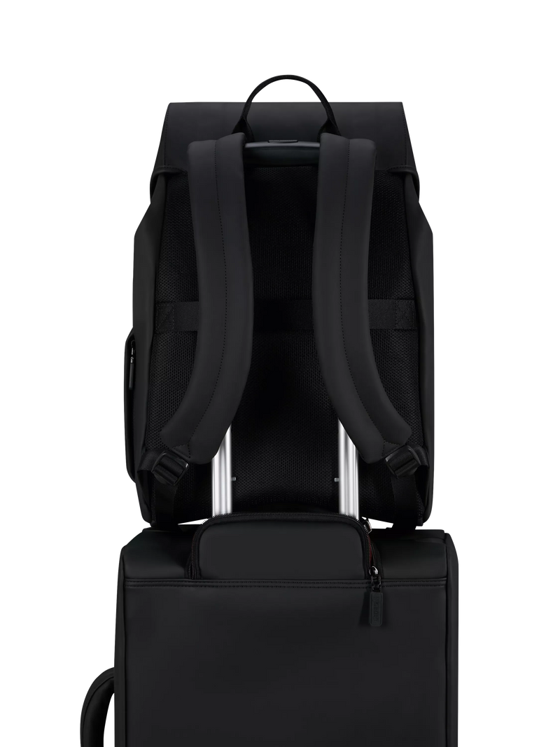 Lipault Exile backpack 24L black, imported from the UK