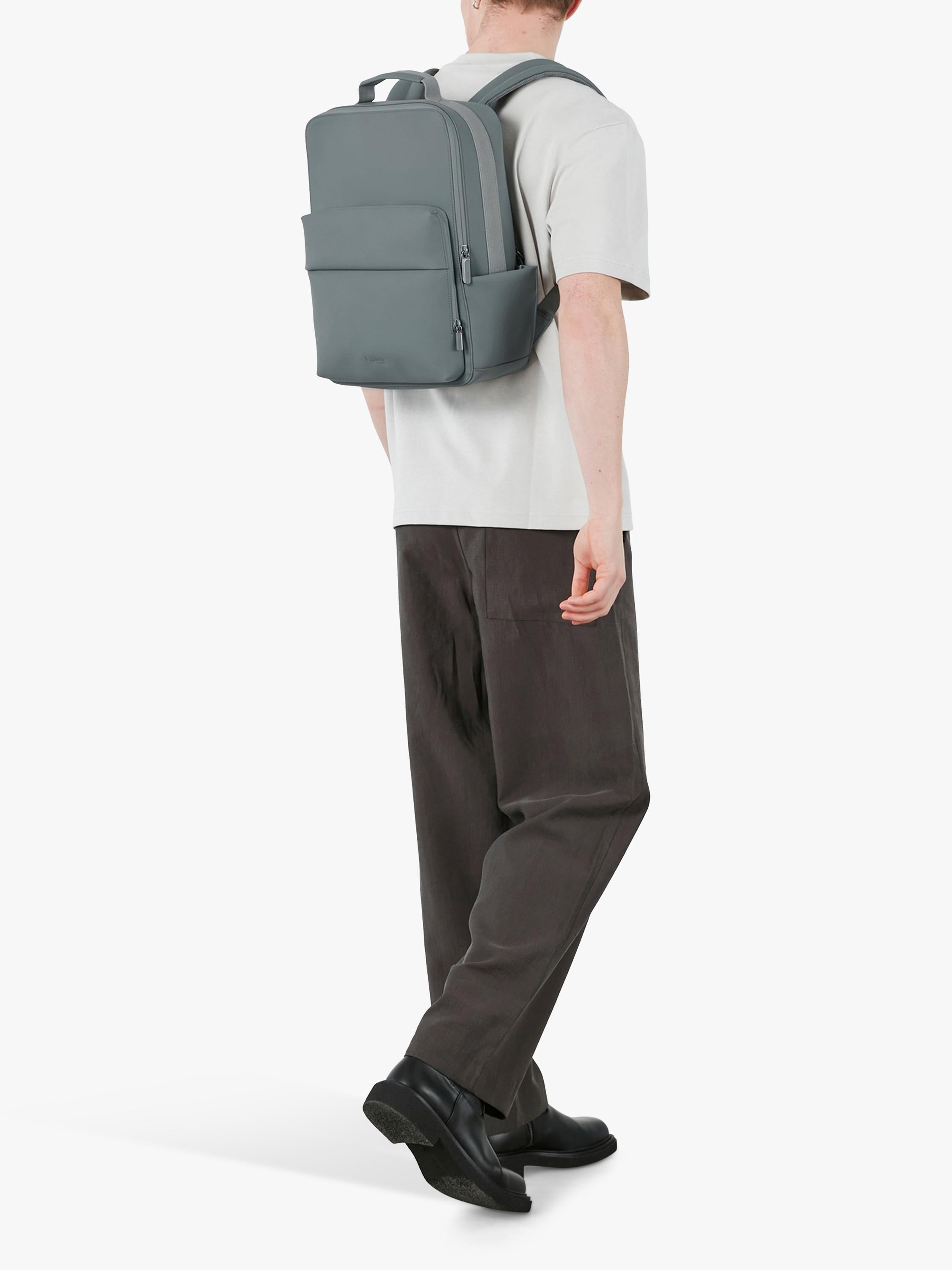 Lipault Lifetrotter backpack 18L Cement Storm, UK version
