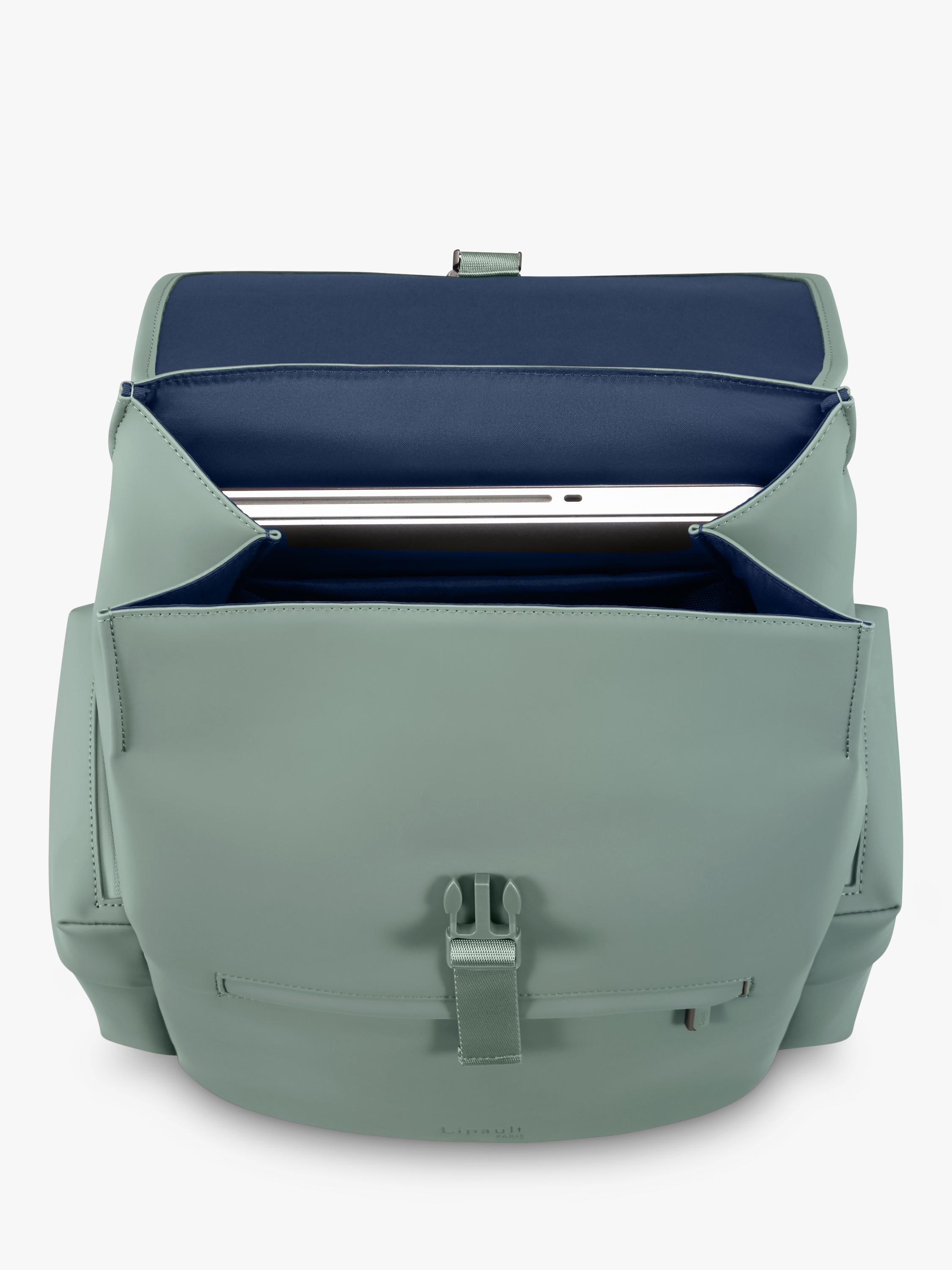 Lipault Mini Cargo Backpack 13L in navy, imported from the UK