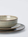 John Lewis Artisan stoneware dinnerware set 12 piece natural - British product