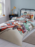 Marvel Avengers reversible duvet cover single - British product
