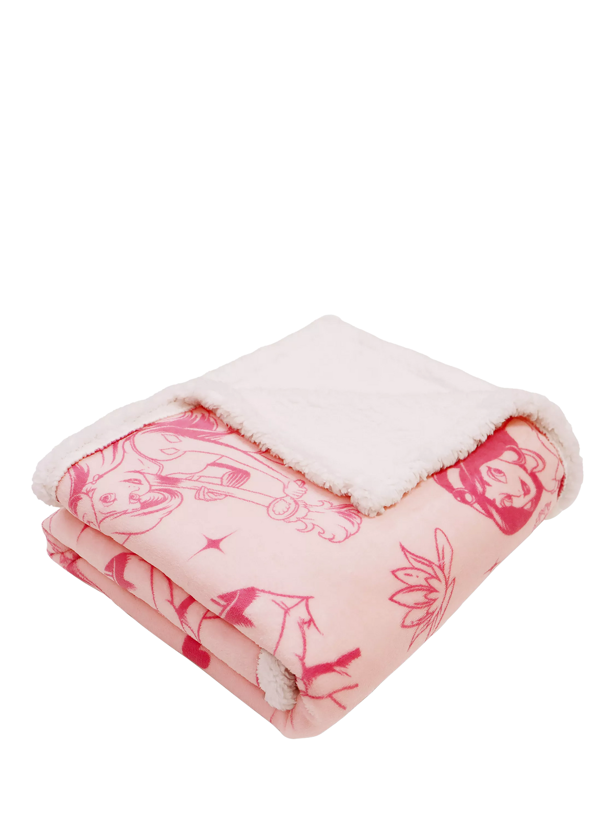 Disney Princess sherpa blanket 150x100cm (British brand)