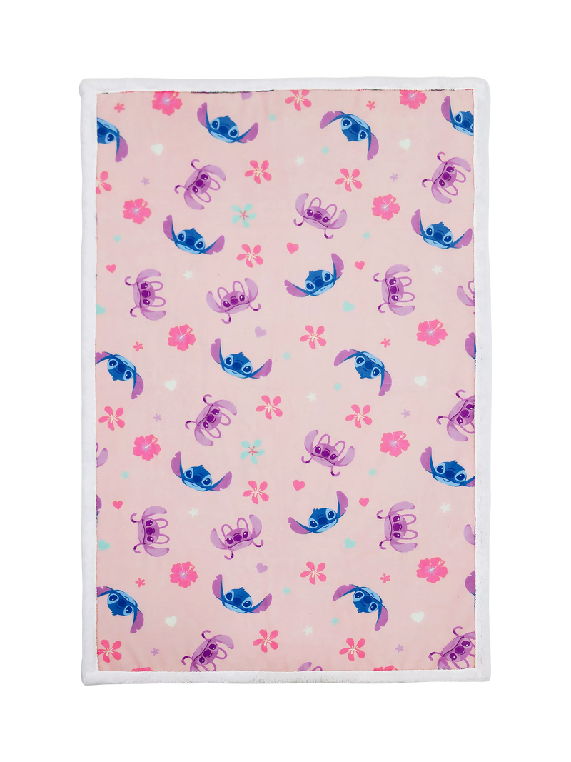 Disney Lilo & Stitch fleece blanket 150x100cm, imported from the UK