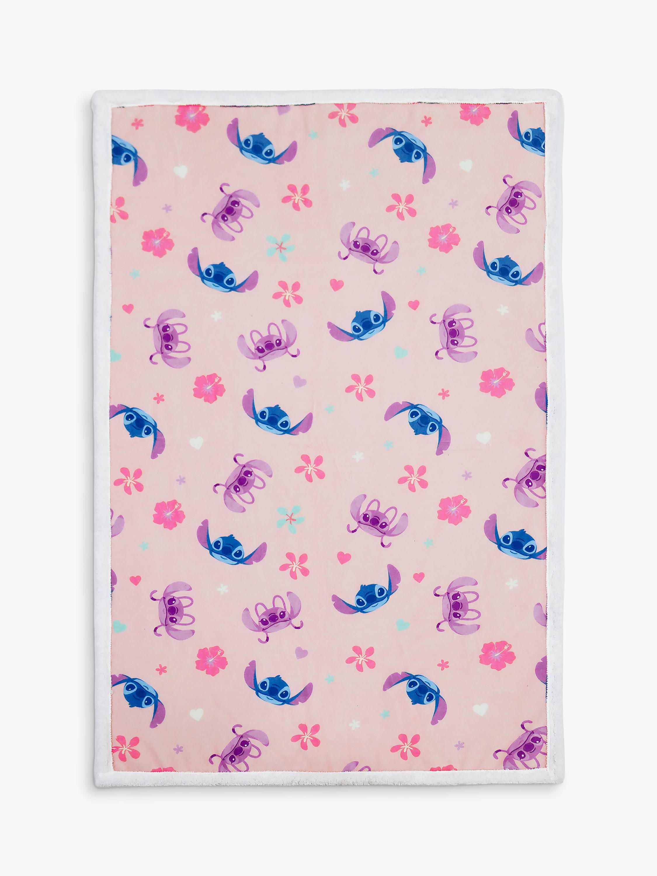 Disney Lilo & Stitch fleece blanket 150x100cm, imported from the UK