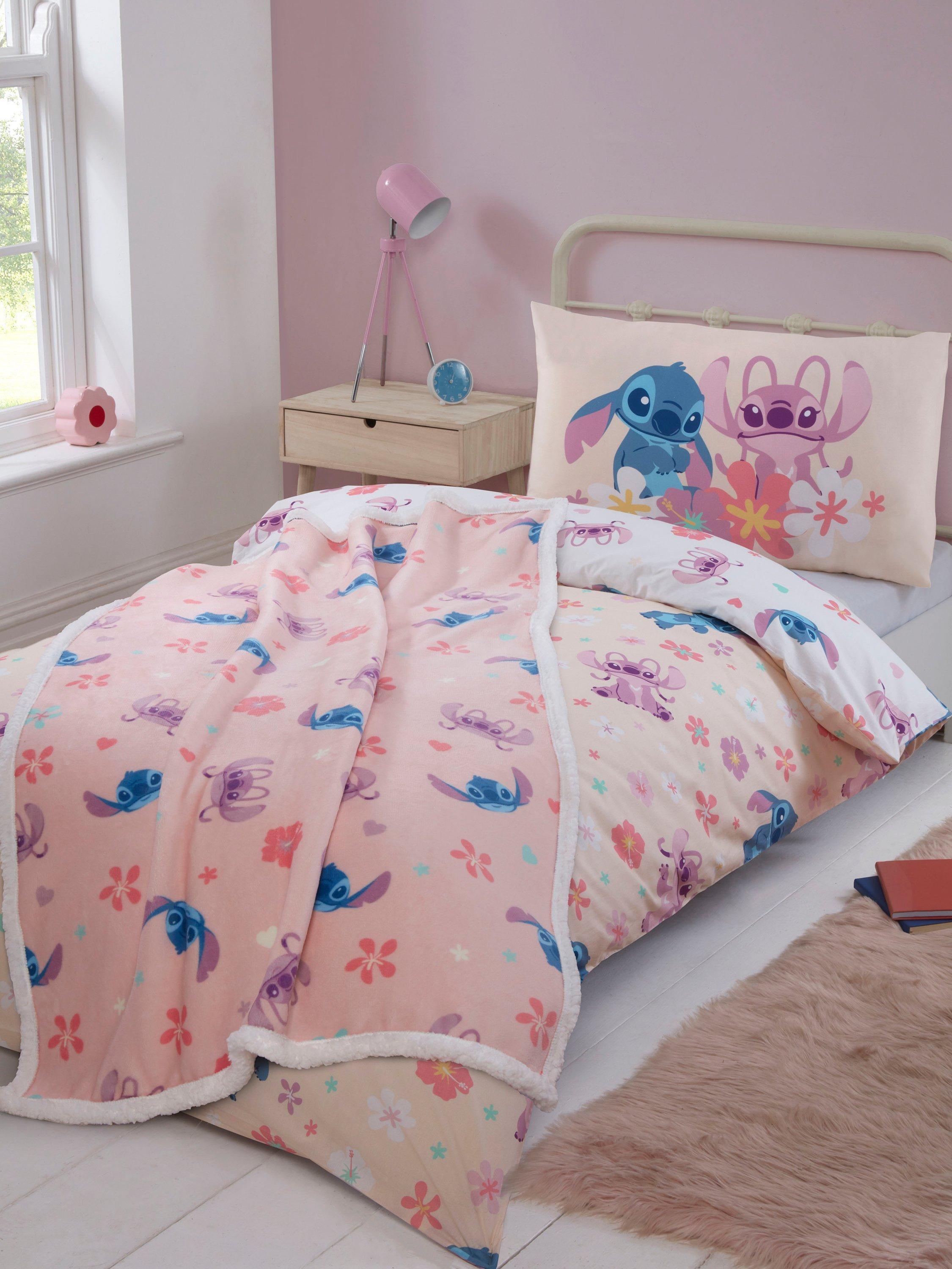Disney Lilo & Stitch fleece blanket 150x100cm, imported from the UK