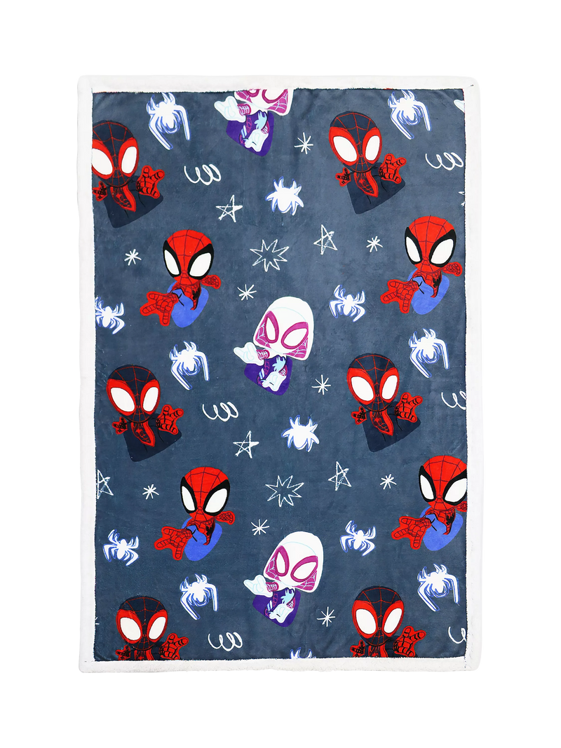 Spidey And His Amazing Friends sherpa blanket 150x100cm, UK version