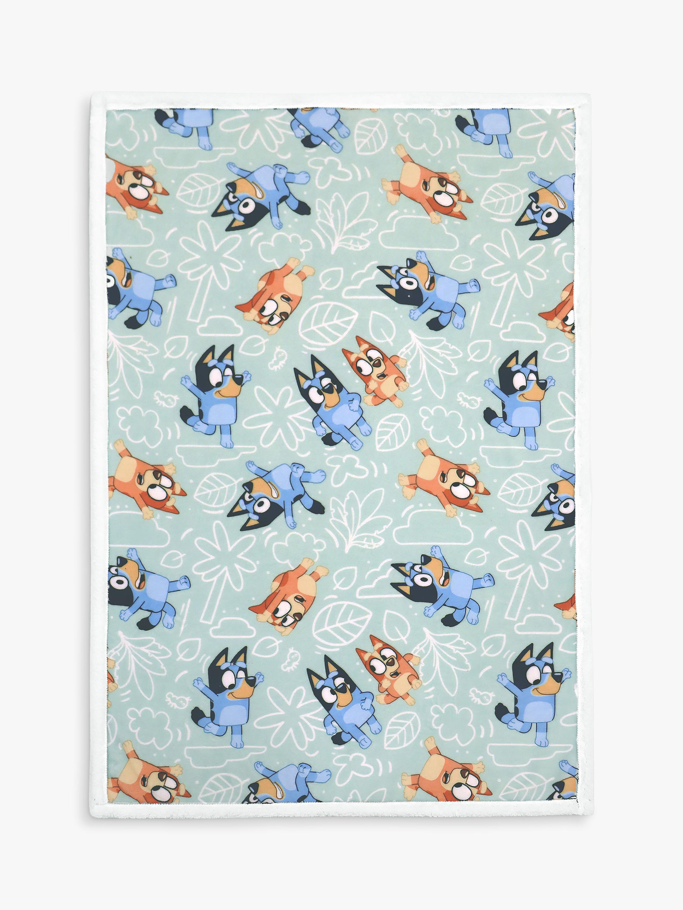 Bluey sherpa blanket 150x100cm, imported from the UK