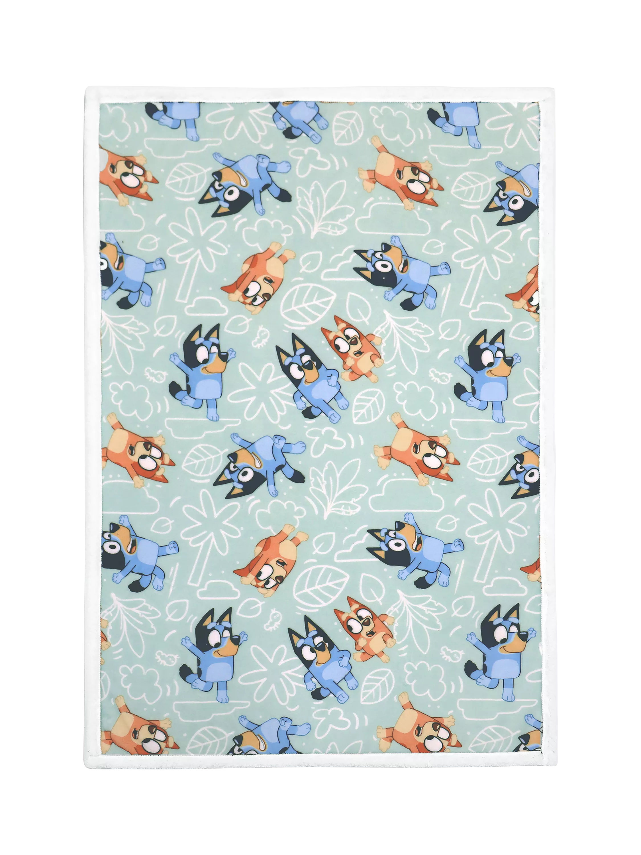 Bluey sherpa blanket 150x100cm, imported from the UK