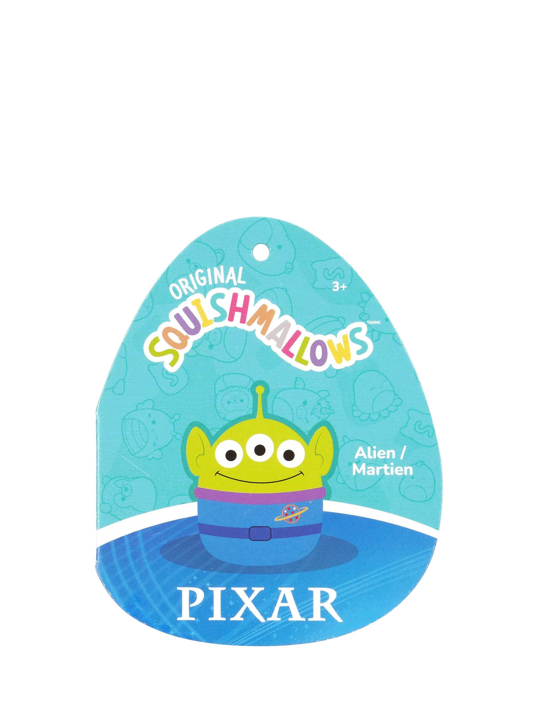 Squishmallows Toy Story Alien 8 inch plush, UK version