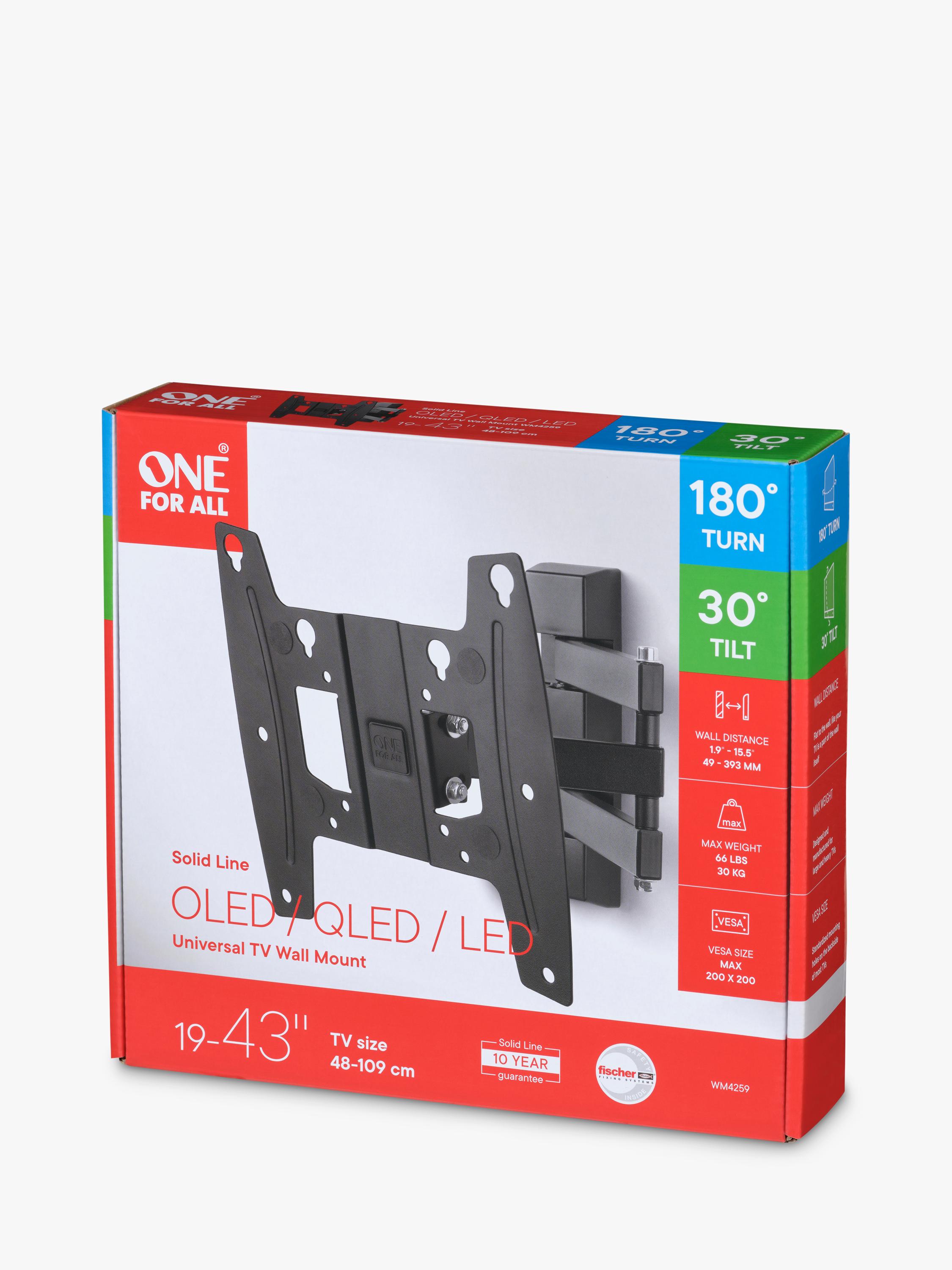 One For All WM4259 TV bracket for 43 inch screens, UK version