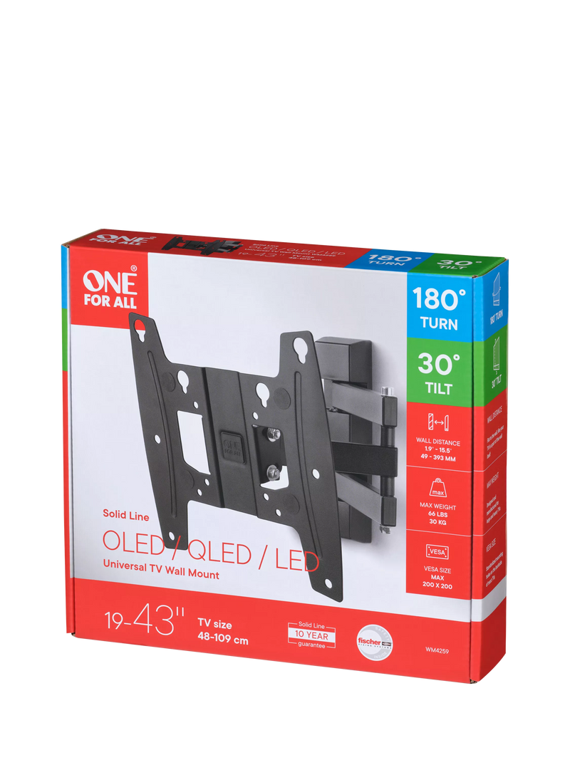 One For All WM4259 TV bracket for 43 inch screens, UK version