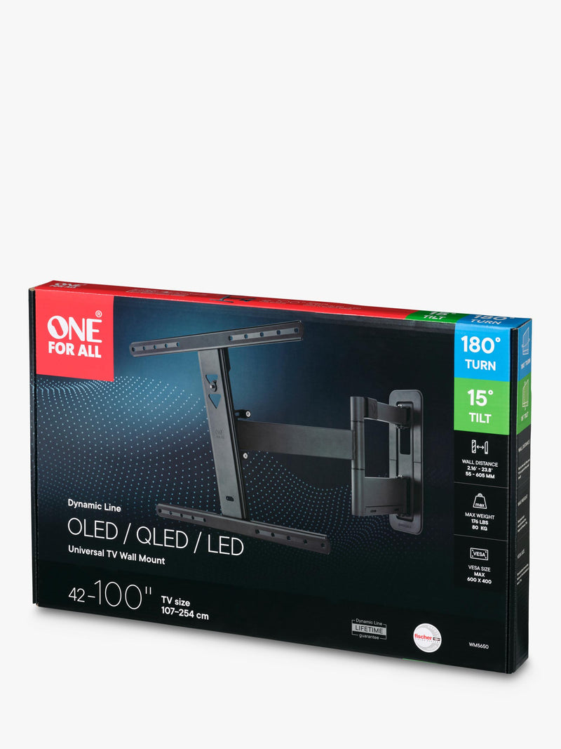 One For All WM5650 tilt and turn TV bracket, UK version