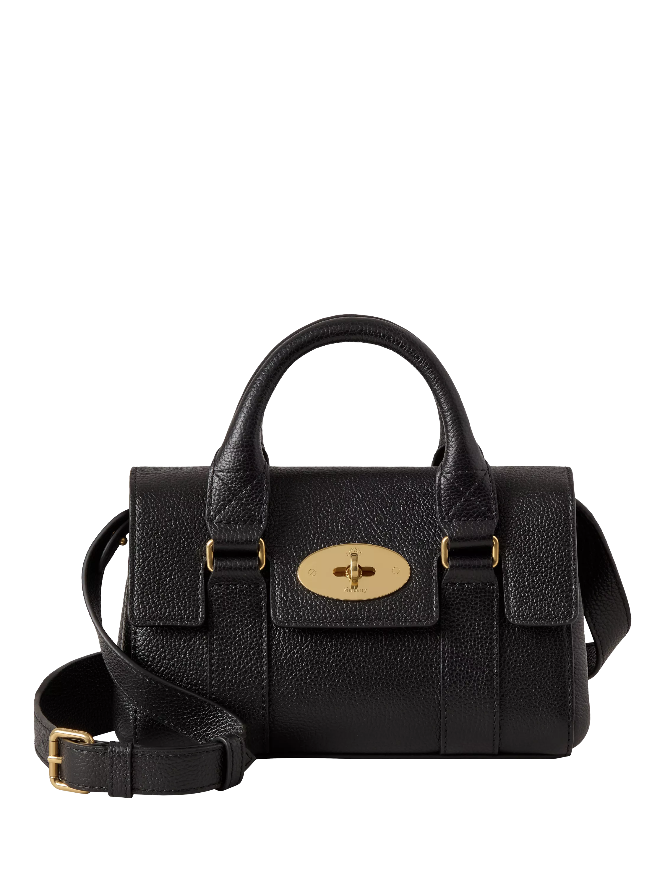 Mulberry Mini Heritage Bayswater Leather Shoulder Bag