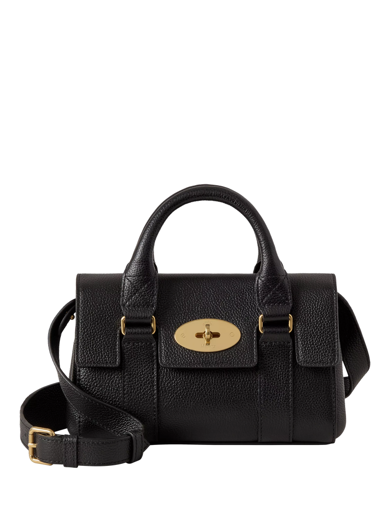 Mulberry Mini Heritage Bayswater Leather Shoulder Bag