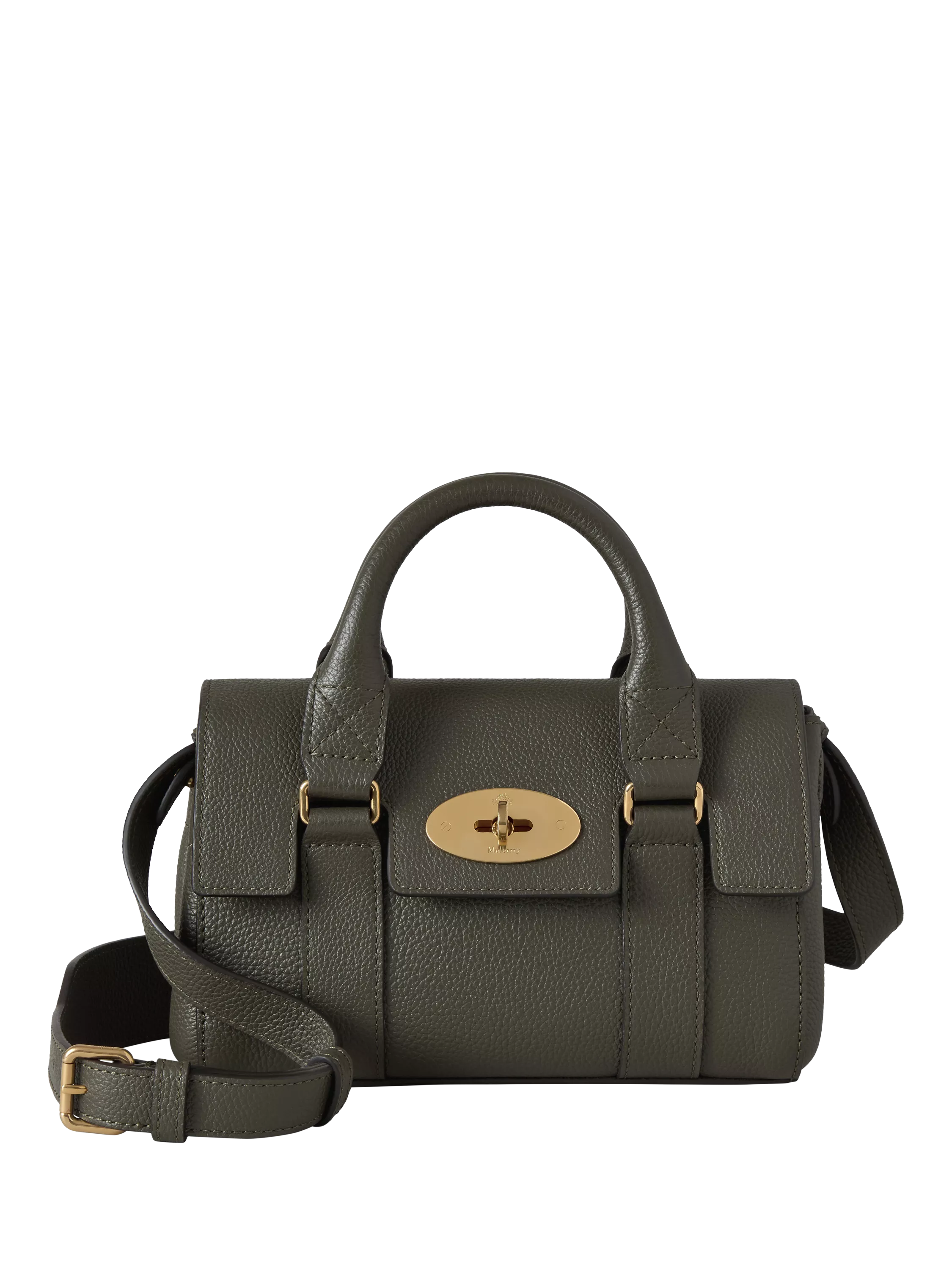 Mulberry Mini Heritage Bayswater Leather Shoulder Bag