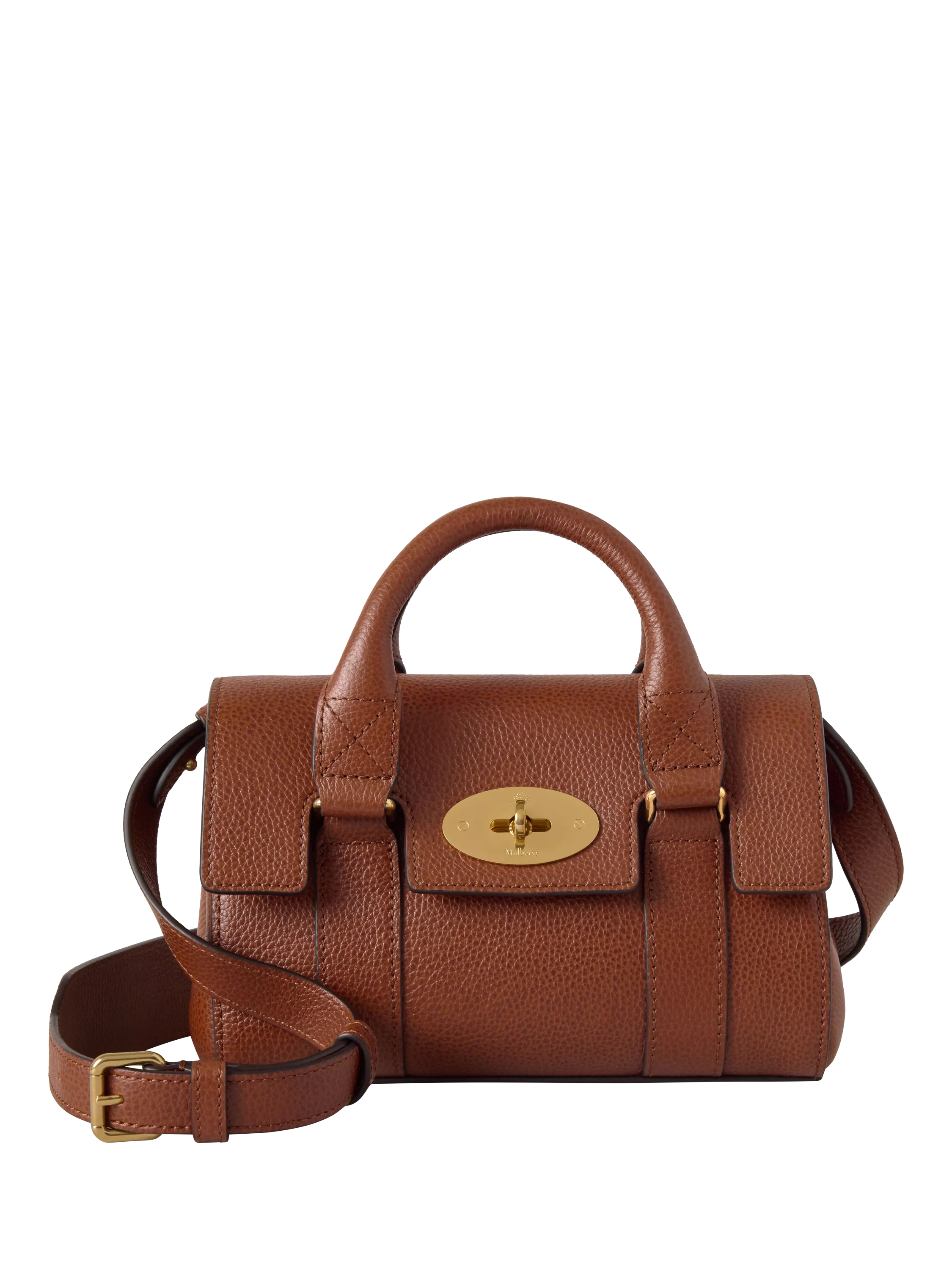 Mulberry Mini Heritage Bayswater Leather Shoulder Bag
